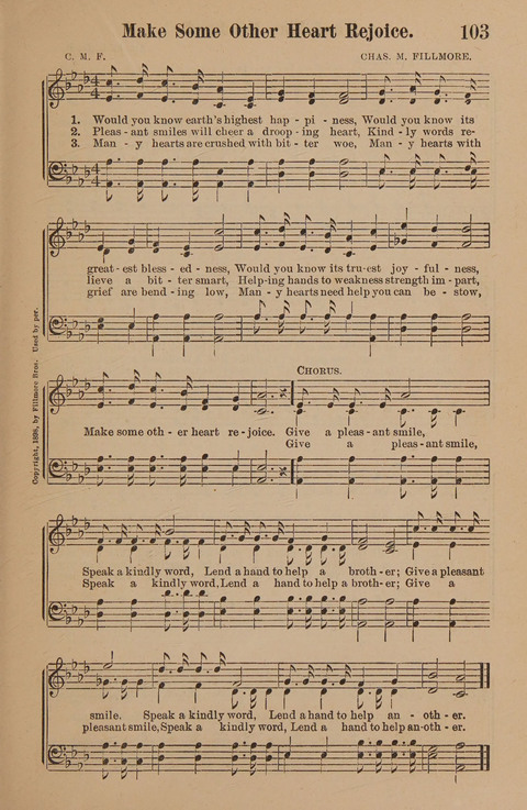 Conquest Hymns: New and Old for all Services page 103