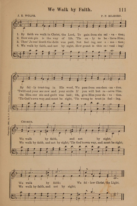 Conquest Hymns: New and Old for all Services page 111