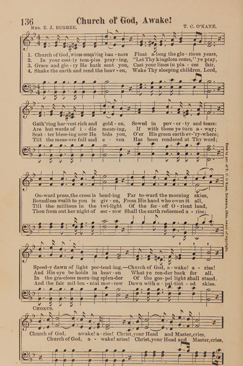 Conquest Hymns: New and Old for all Services page 136