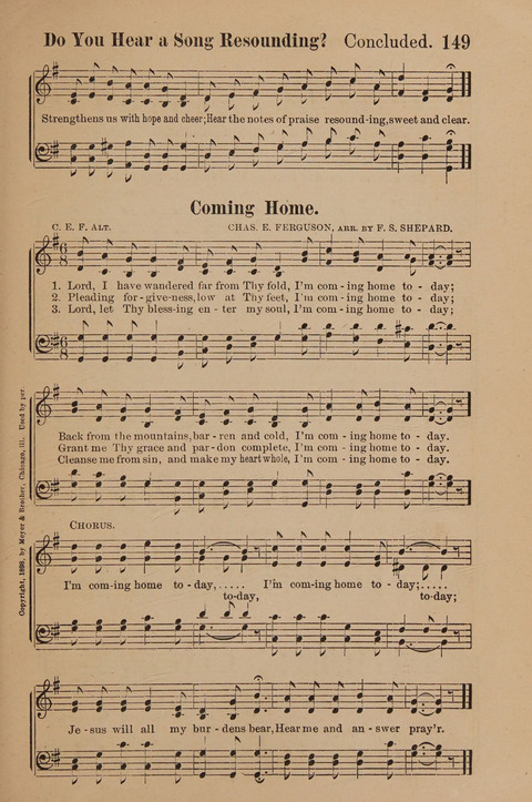 Conquest Hymns: New and Old for all Services page 149