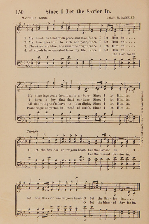 Conquest Hymns: New and Old for all Services page 150