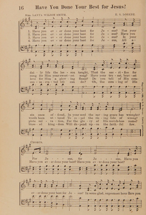 Conquest Hymns: New and Old for all Services page 16