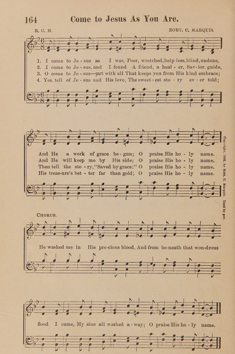 Conquest Hymns: New and Old for all Services page 164