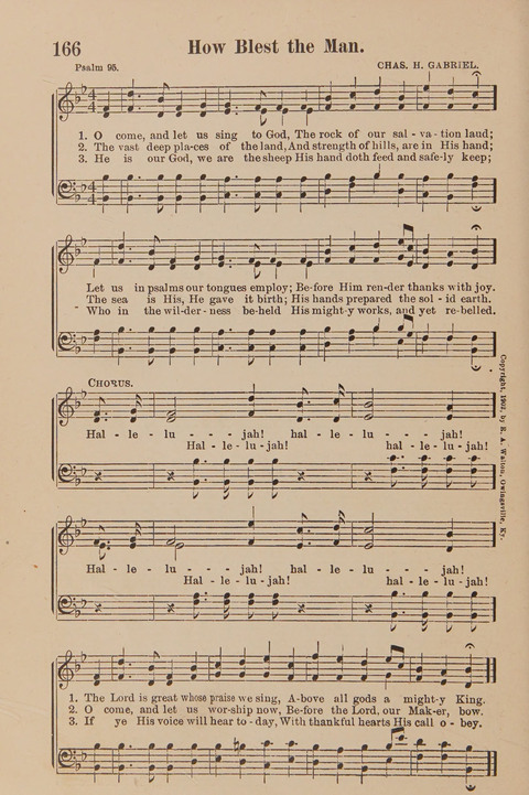 Conquest Hymns: New and Old for all Services page 166