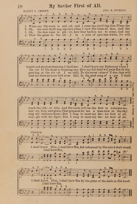 Conquest Hymns: New and Old for all Services page 18