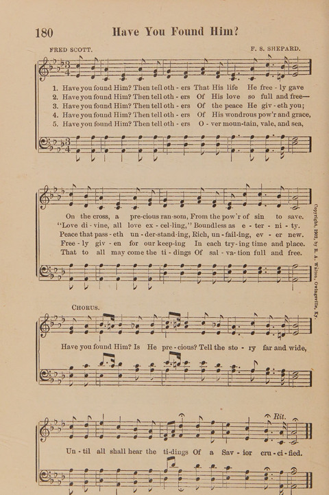 Conquest Hymns: New and Old for all Services page 180