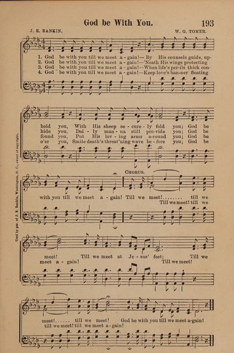 Conquest Hymns: New and Old for all Services page 193