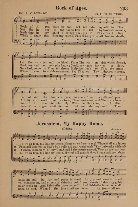 Conquest Hymns: New and Old for all Services page 233