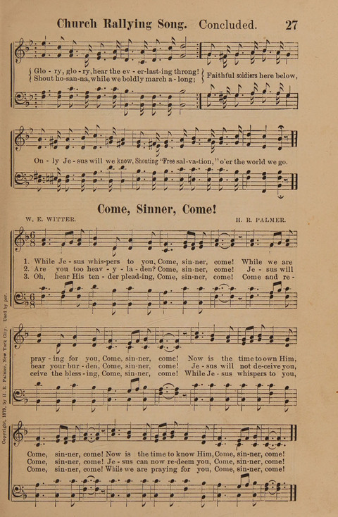 Conquest Hymns: New and Old for all Services page 27