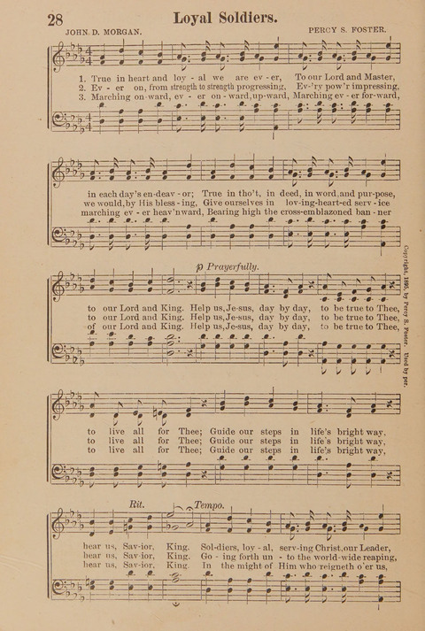 Conquest Hymns: New and Old for all Services page 28