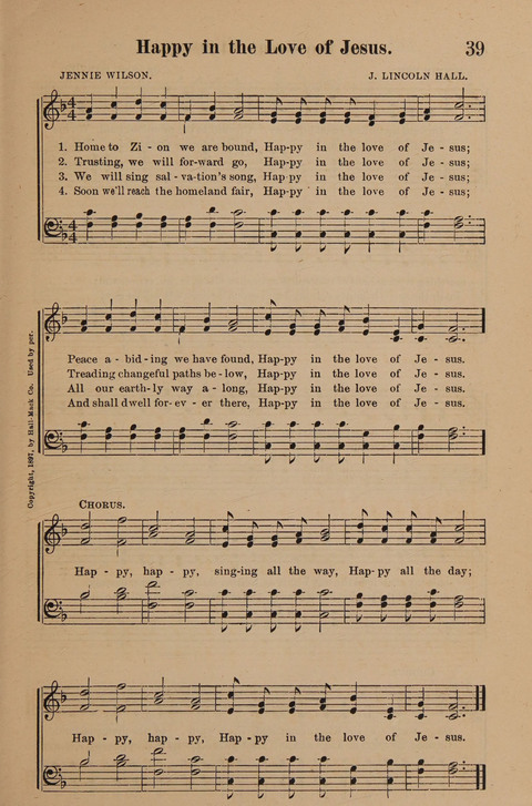 Conquest Hymns: New and Old for all Services page 39