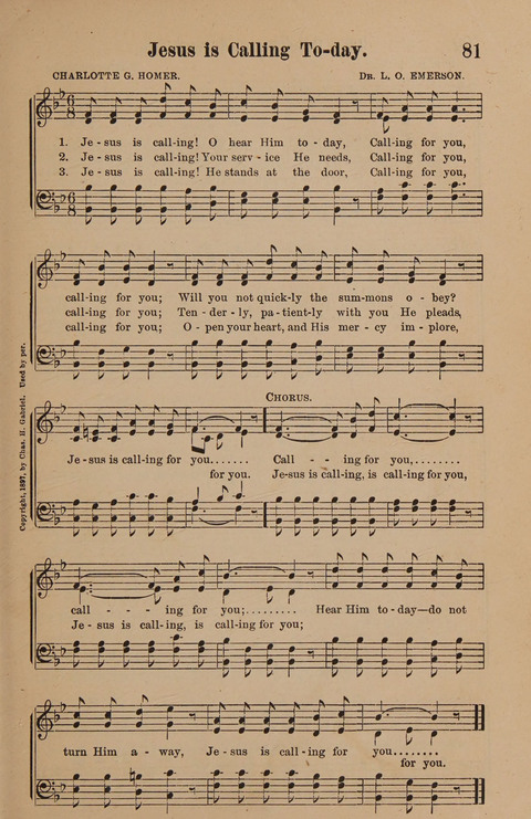 Conquest Hymns: New and Old for all Services page 81