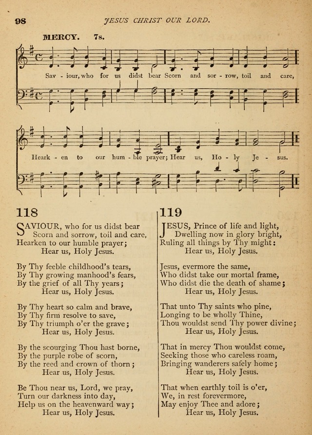 The Christian Hymnal: a selection of psalms and hymns with music, for use in public worship page 100