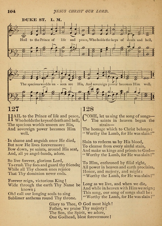 The Christian Hymnal: a selection of psalms and hymns with music, for use in public worship page 106