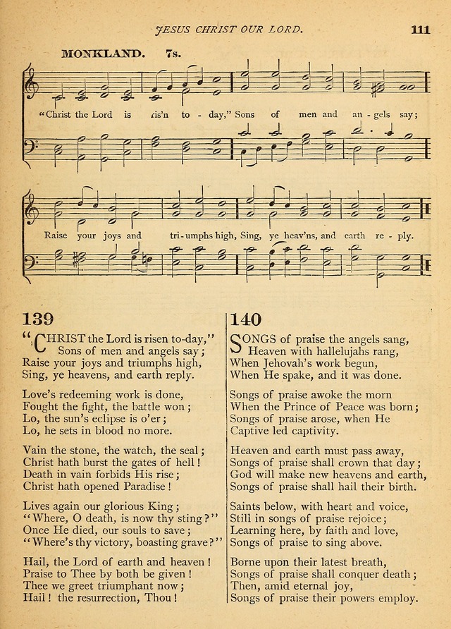 The Christian Hymnal: a selection of psalms and hymns with music, for use in public worship page 113