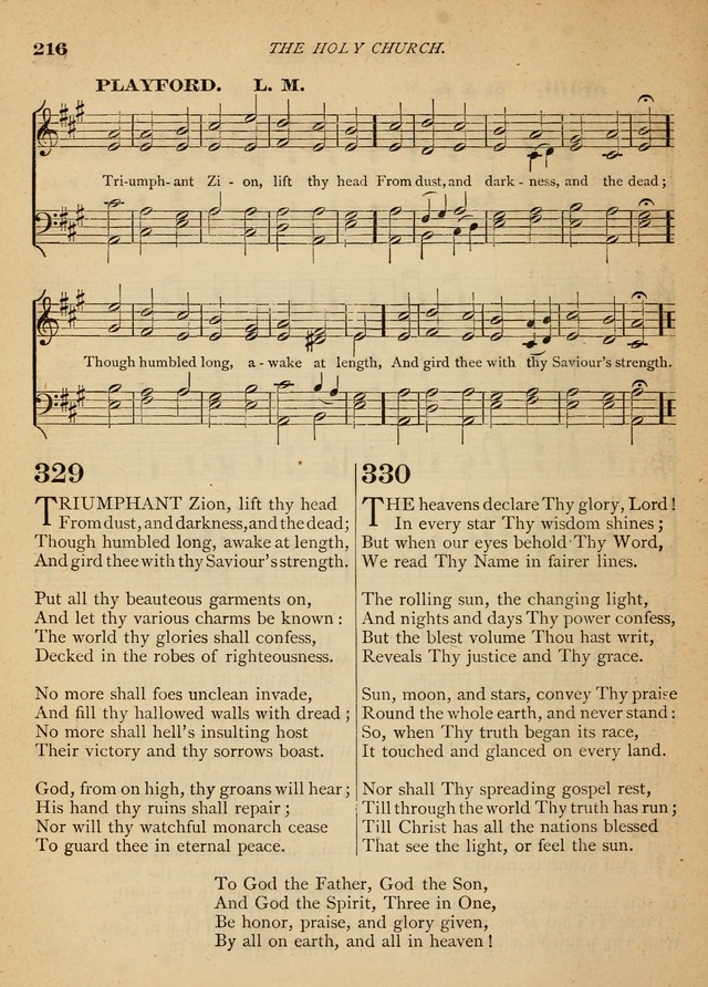 The Christian Hymnal: a selection of psalms and hymns with music, for use in public worship page 218