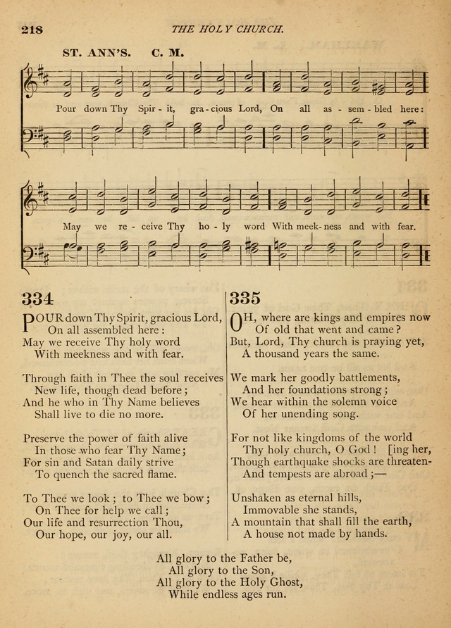 The Christian Hymnal: a selection of psalms and hymns with music, for use in public worship page 220