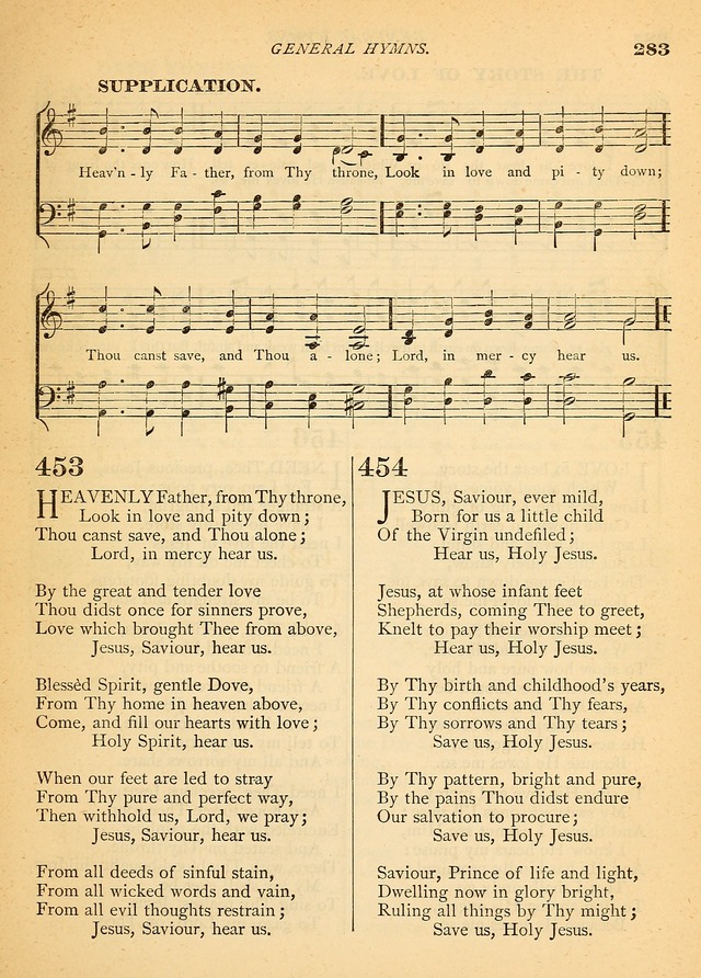 The Christian Hymnal: a selection of psalms and hymns with music, for use in public worship page 285