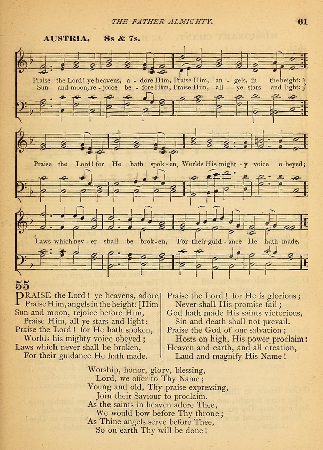 The Christian Hymnal: a selection of psalms and hymns with music, for use in public worship page 63