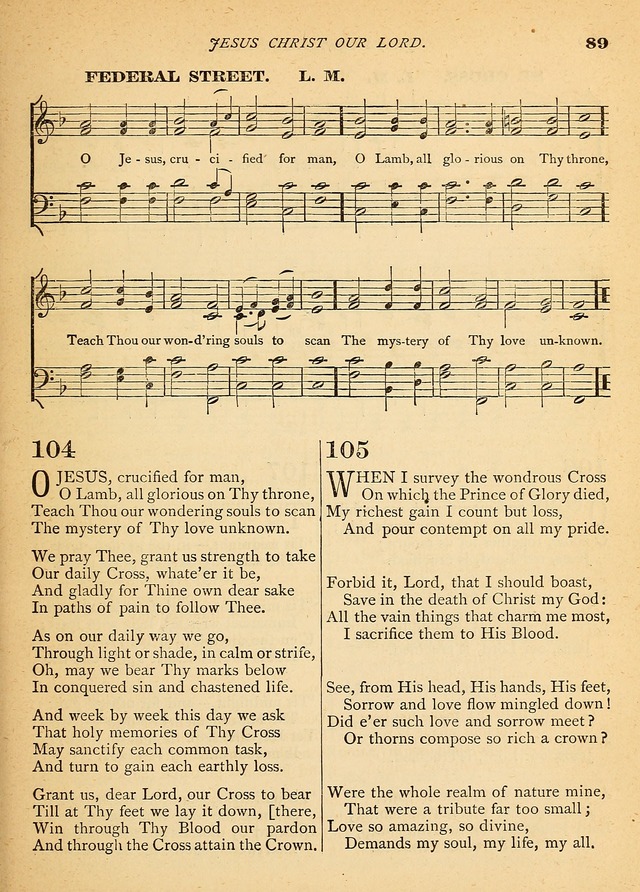 The Christian Hymnal: a selection of psalms and hymns with music, for use in public worship page 91