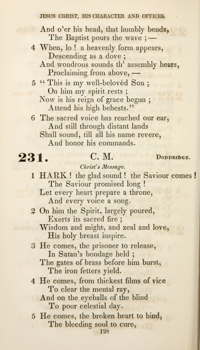 Christian Hymns for Public and Private Worship: a collection compiled  by a committee of the Cheshire Pastoral Association (11th ed.) page 128