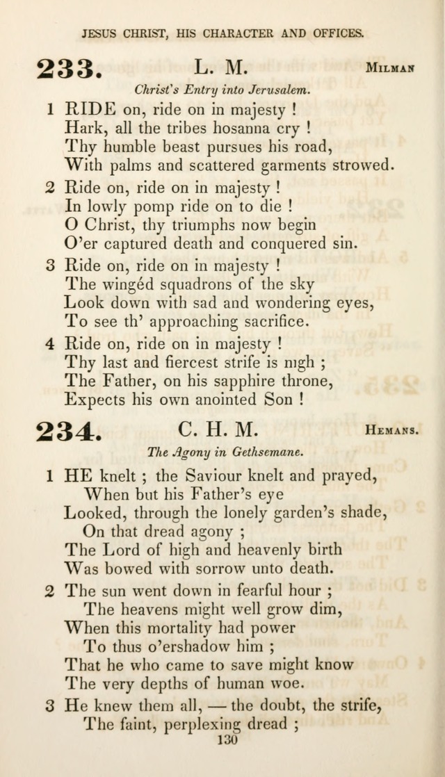 Christian Hymns for Public and Private Worship: a collection compiled  by a committee of the Cheshire Pastoral Association (11th ed.) page 130