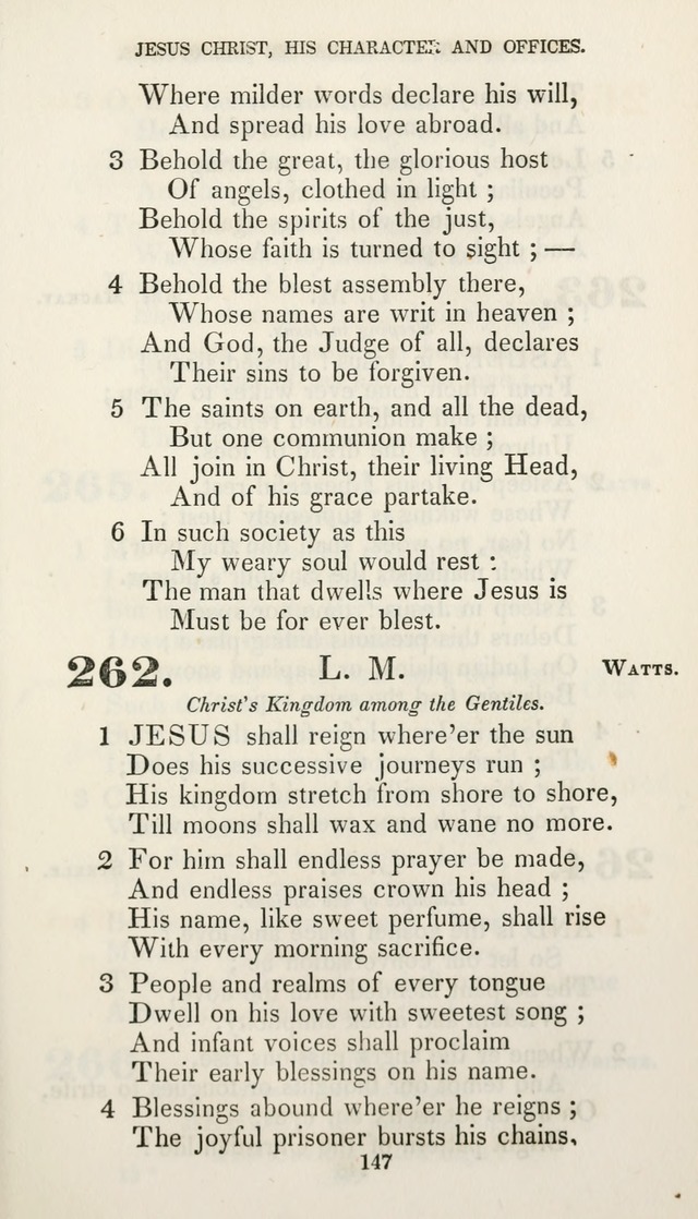 Christian Hymns for Public and Private Worship: a collection compiled  by a committee of the Cheshire Pastoral Association (11th ed.) page 147