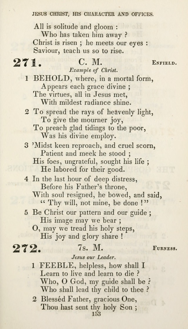 Christian Hymns for Public and Private Worship: a collection compiled  by a committee of the Cheshire Pastoral Association (11th ed.) page 153