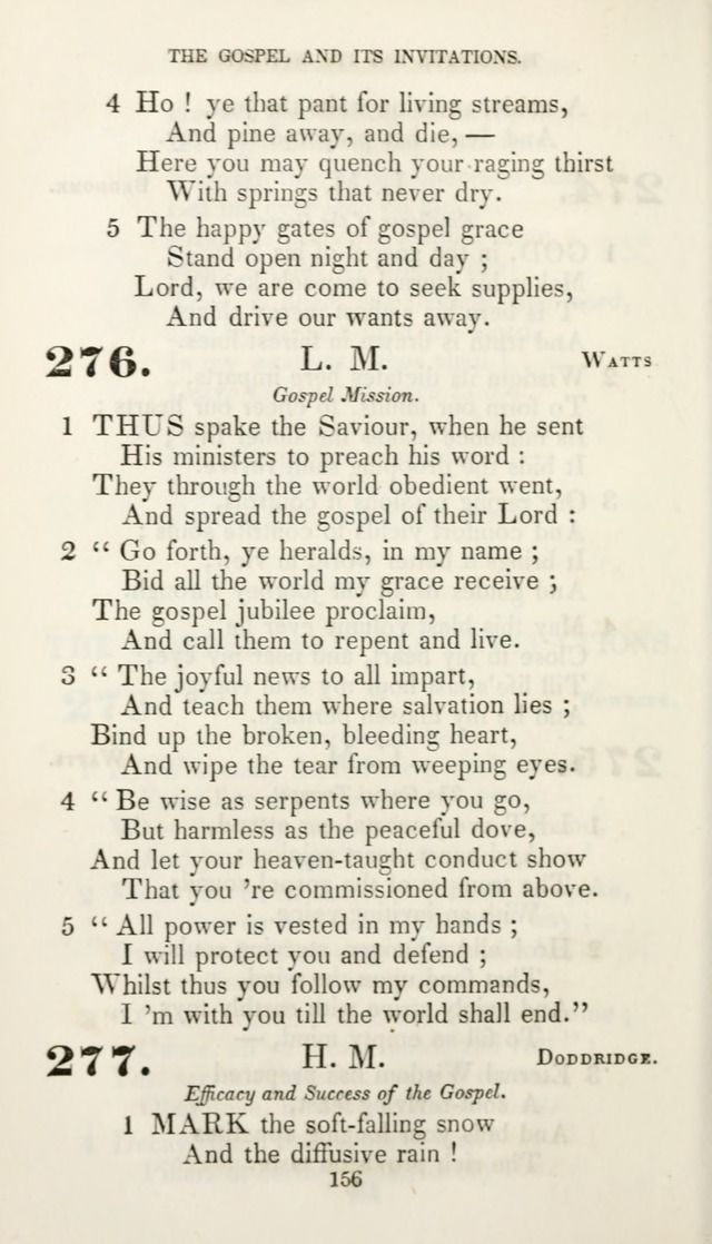 Christian Hymns for Public and Private Worship: a collection compiled  by a committee of the Cheshire Pastoral Association (11th ed.) page 156