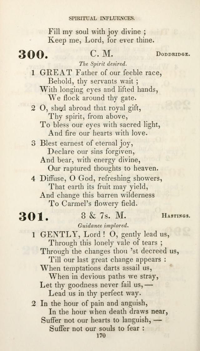 Christian Hymns for Public and Private Worship: a collection compiled  by a committee of the Cheshire Pastoral Association (11th ed.) page 170