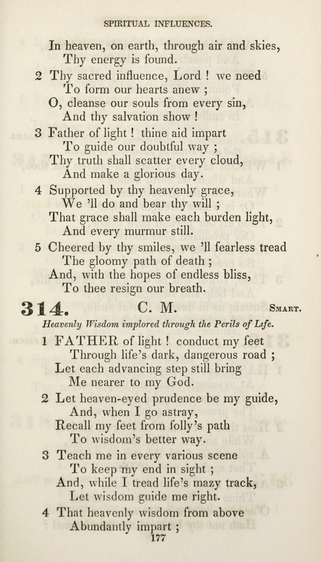 Christian Hymns for Public and Private Worship: a collection compiled  by a committee of the Cheshire Pastoral Association (11th ed.) page 177