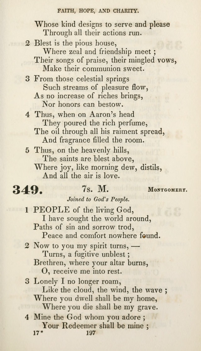 Christian Hymns for Public and Private Worship: a collection compiled  by a committee of the Cheshire Pastoral Association (11th ed.) page 197