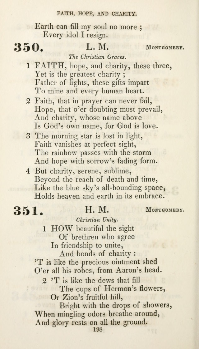 Christian Hymns for Public and Private Worship: a collection compiled  by a committee of the Cheshire Pastoral Association (11th ed.) page 198