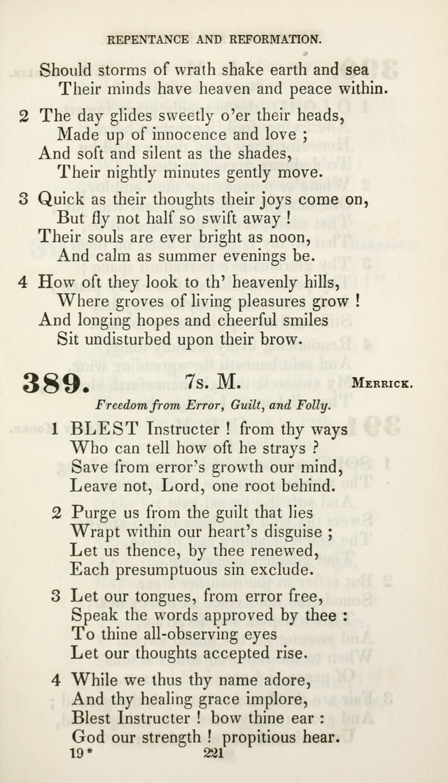 Christian Hymns for Public and Private Worship: a collection compiled  by a committee of the Cheshire Pastoral Association (11th ed.) page 221