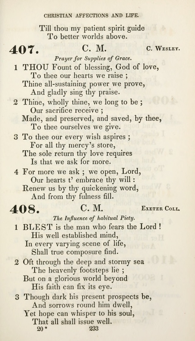 Christian Hymns for Public and Private Worship: a collection compiled  by a committee of the Cheshire Pastoral Association (11th ed.) page 233