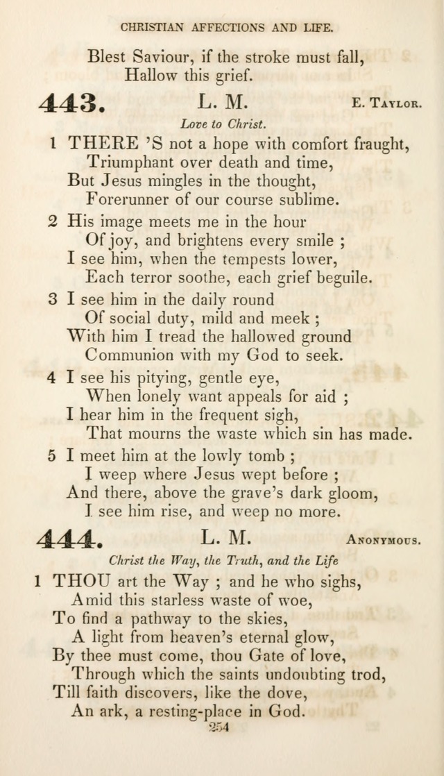 Christian Hymns for Public and Private Worship: a collection compiled  by a committee of the Cheshire Pastoral Association (11th ed.) page 254