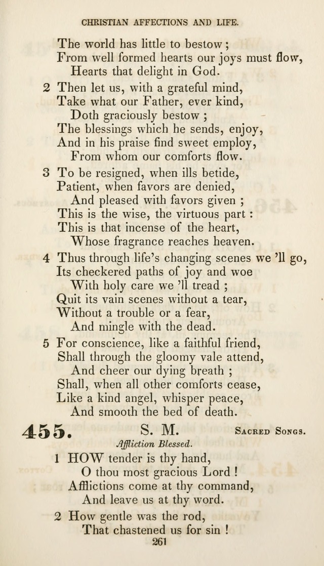 Christian Hymns for Public and Private Worship: a collection compiled  by a committee of the Cheshire Pastoral Association (11th ed.) page 261