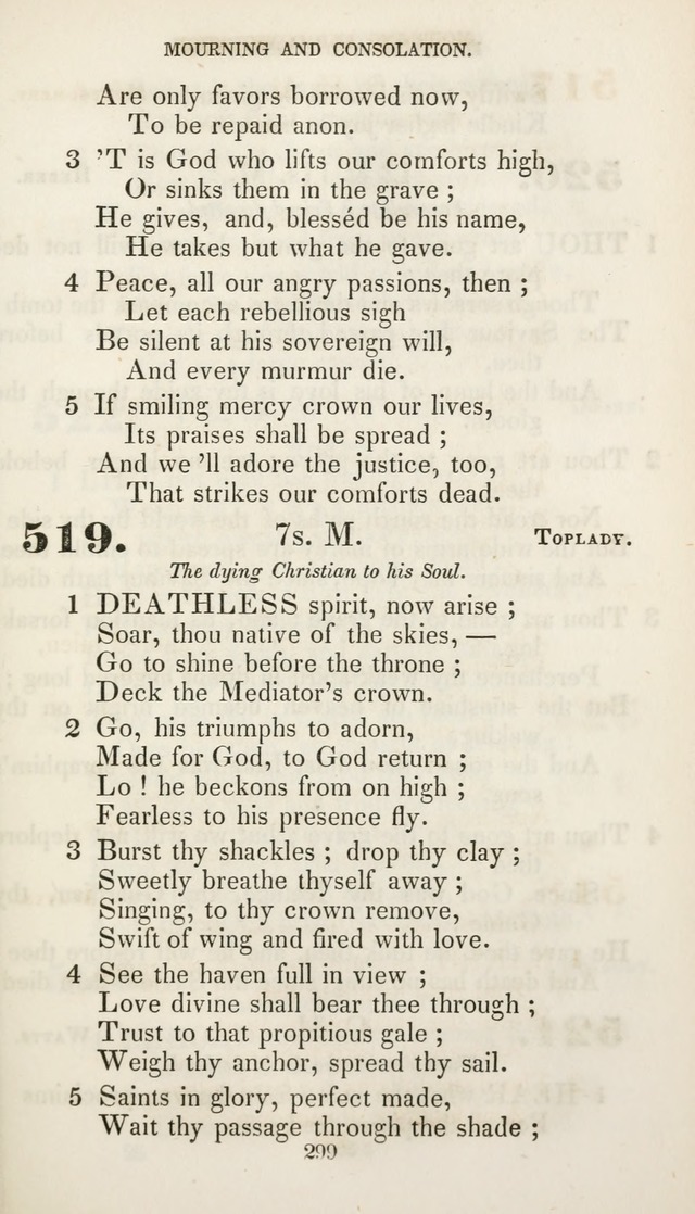 Christian Hymns for Public and Private Worship: a collection compiled  by a committee of the Cheshire Pastoral Association (11th ed.) page 299