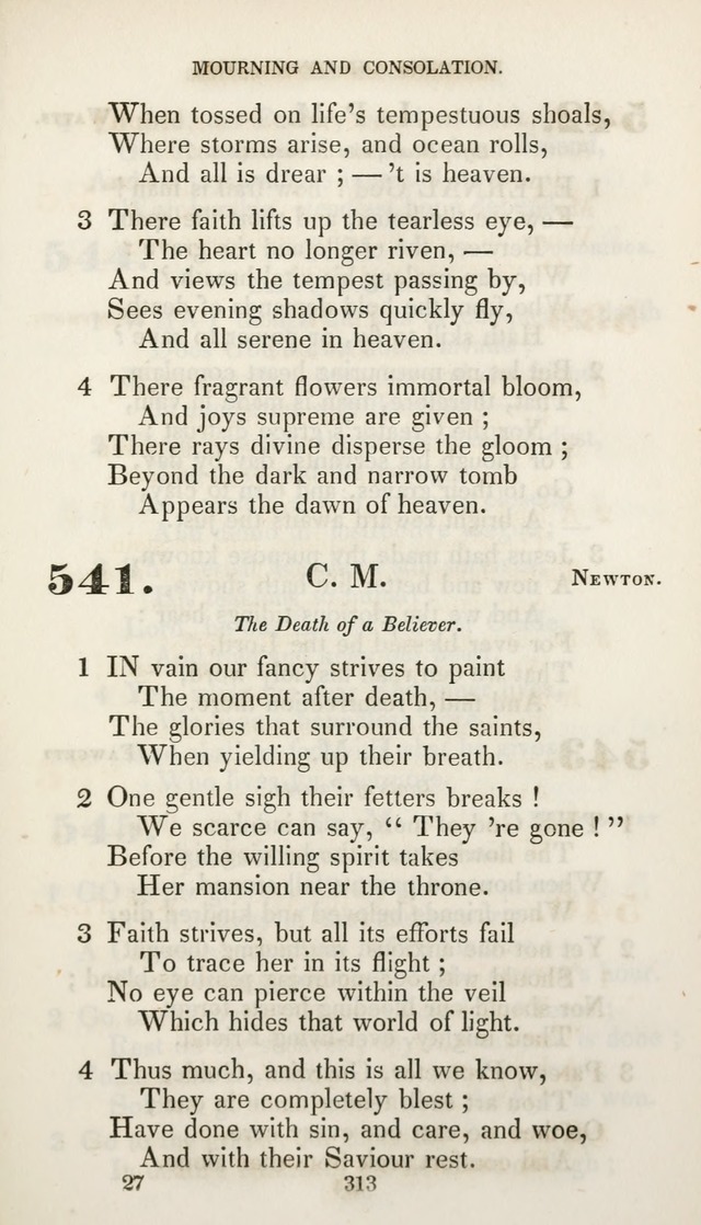 Christian Hymns for Public and Private Worship: a collection compiled  by a committee of the Cheshire Pastoral Association (11th ed.) page 313