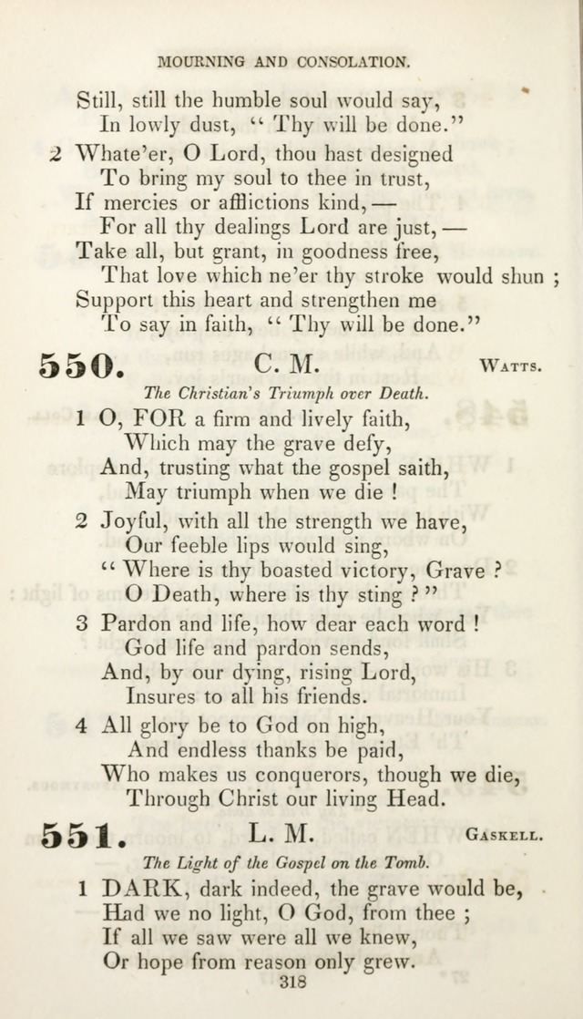 Christian Hymns for Public and Private Worship: a collection compiled  by a committee of the Cheshire Pastoral Association (11th ed.) page 318