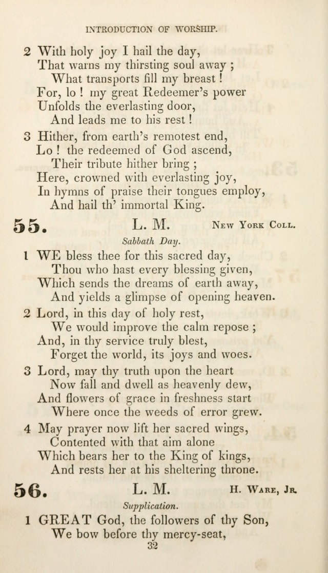 Christian Hymns for Public and Private Worship: a collection compiled  by a committee of the Cheshire Pastoral Association (11th ed.) page 32