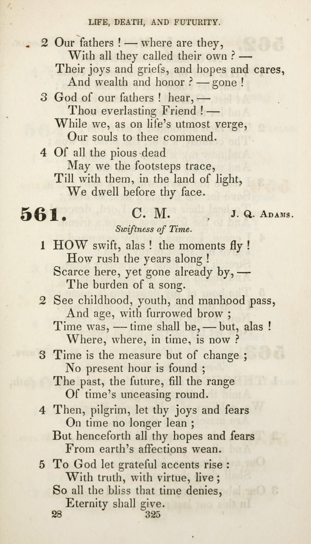 Christian Hymns for Public and Private Worship: a collection compiled  by a committee of the Cheshire Pastoral Association (11th ed.) page 325