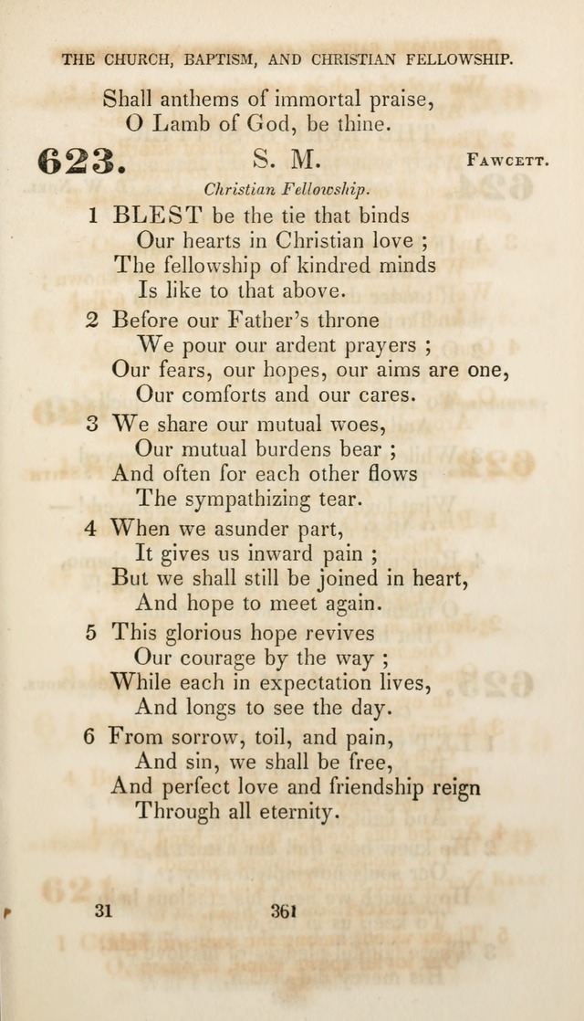 Christian Hymns for Public and Private Worship: a collection compiled  by a committee of the Cheshire Pastoral Association (11th ed.) page 361