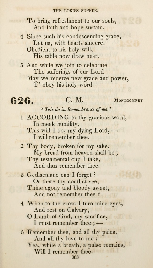 Christian Hymns for Public and Private Worship: a collection compiled  by a committee of the Cheshire Pastoral Association (11th ed.) page 363