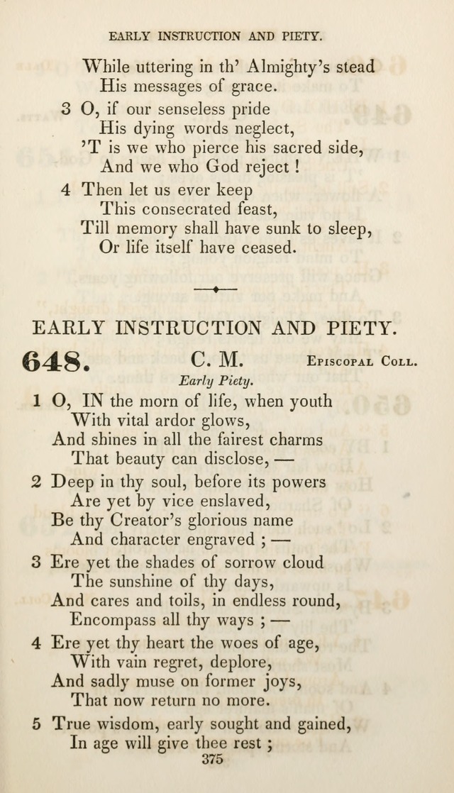 Christian Hymns for Public and Private Worship: a collection compiled  by a committee of the Cheshire Pastoral Association (11th ed.) page 375