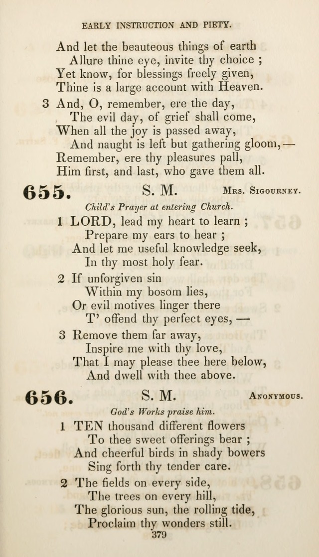 Christian Hymns for Public and Private Worship: a collection compiled  by a committee of the Cheshire Pastoral Association (11th ed.) page 379