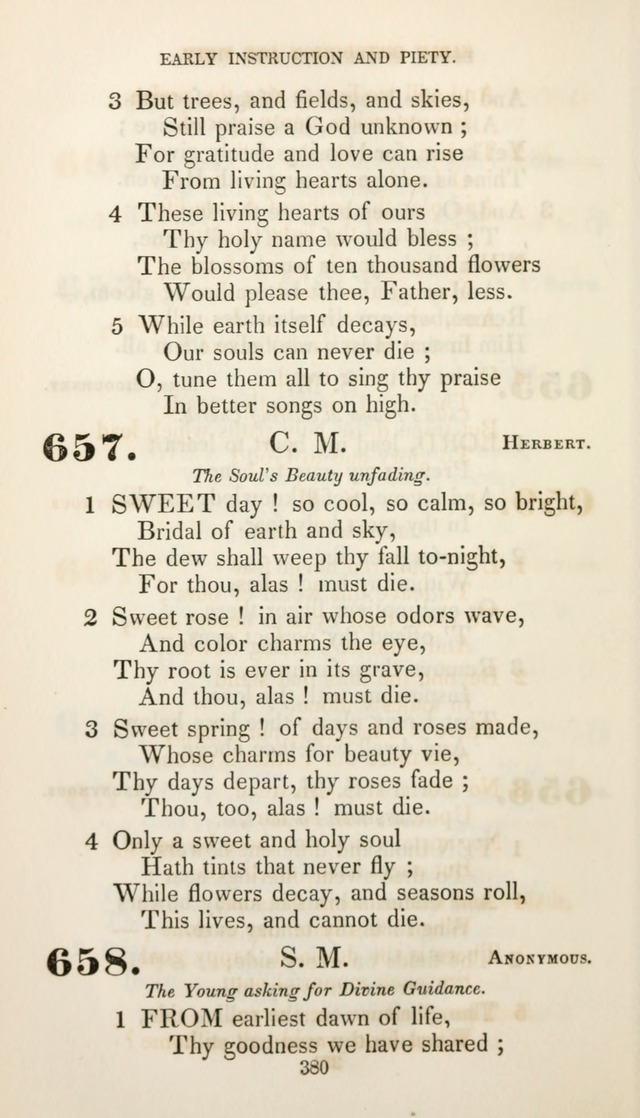 Christian Hymns for Public and Private Worship: a collection compiled  by a committee of the Cheshire Pastoral Association (11th ed.) page 380