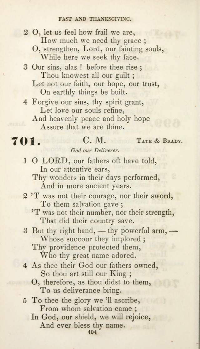 Christian Hymns for Public and Private Worship: a collection compiled  by a committee of the Cheshire Pastoral Association (11th ed.) page 404