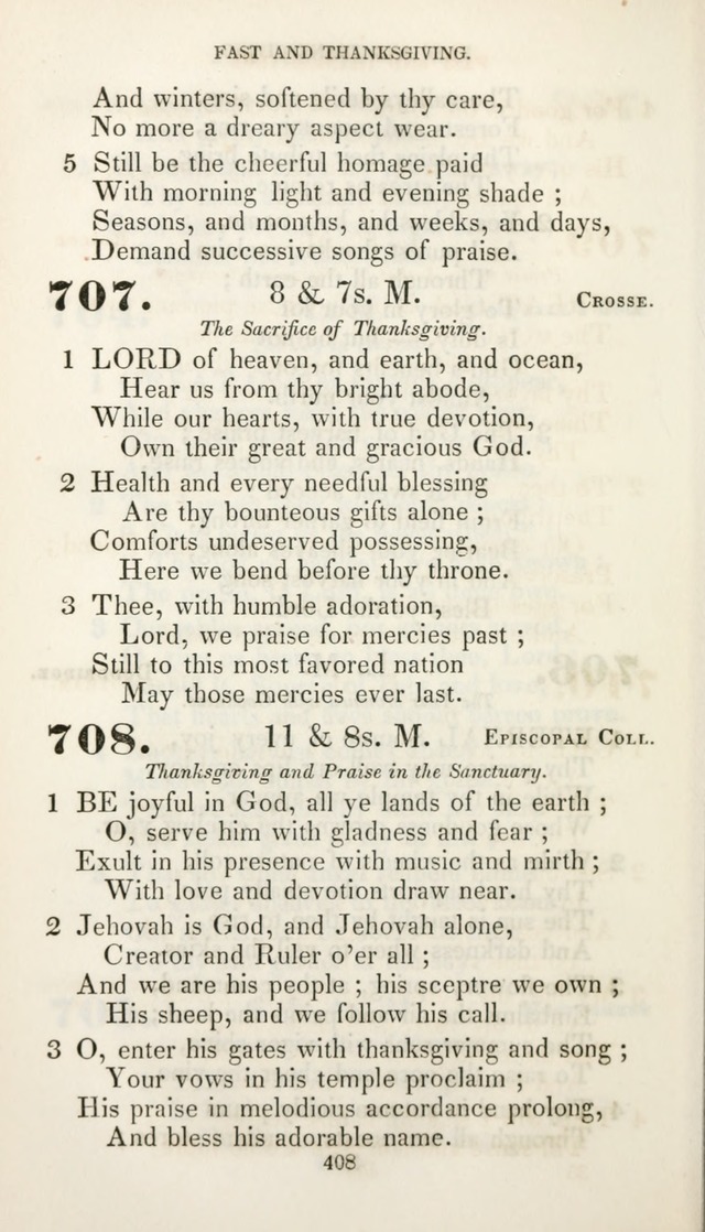 Christian Hymns for Public and Private Worship: a collection compiled  by a committee of the Cheshire Pastoral Association (11th ed.) page 408