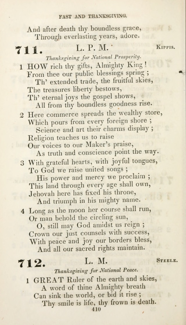 Christian Hymns for Public and Private Worship: a collection compiled  by a committee of the Cheshire Pastoral Association (11th ed.) page 410